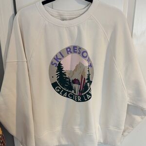 Lou & Grey Glacier Lake Graphic Sweater